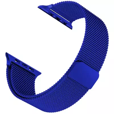 Microsonic Apple Watch 2 38mm Milanese Loop Kordon Lacivert