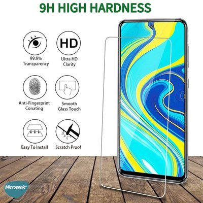 Microsonic Xiaomi Poco X3 Pro Tempered Glass Cam Ekran Koruyucu