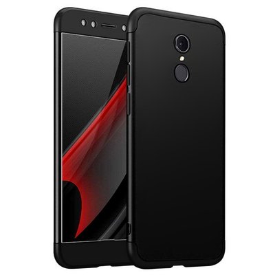 Microsonic Xiaomi Redmi 5 Plus Kılıf Double Dip 360 Protective AYS Siyah