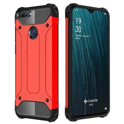 CaseUp Oppo A5S Kılıf Tank Kırmızı