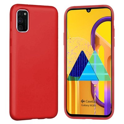 CaseUp Samsung Galaxy M30s Kılıf Matte Surface Kırmızı