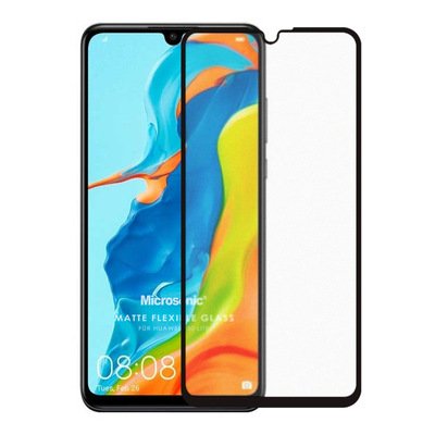 Microsonic Huawei P30 Lite Matte Flexible Ekran Koruyucu Siyah