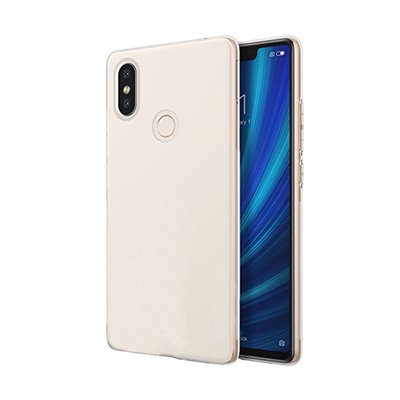 Microsonic Xiaomi Mi 8 SE Kılıf Transparent Soft Beyaz