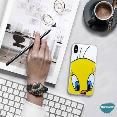 Microsonic iPhone XS Max Desenli Kılıf Sevimli Civciv