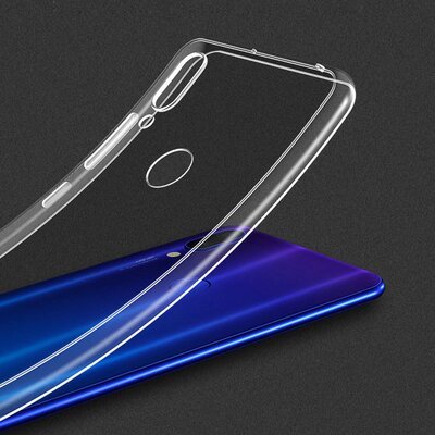 Microsonic Xiaomi Redmi Note 7 Kılıf Transparent Soft Beyaz