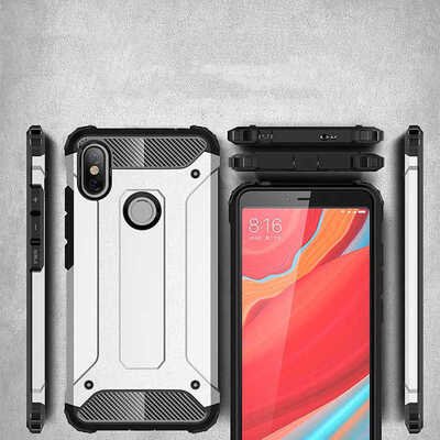 Microsonic Xiaomi Redmi S2 Kılıf Rugged Armor Gold