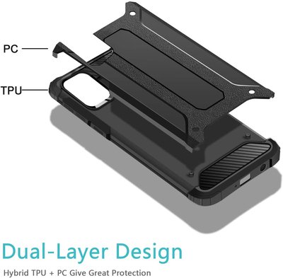 CaseUp Samsung Galaxy M31s Kılıf Tank Kırmızı