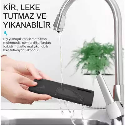 Microsonic Apple iPhone 6 Kılıf Liquid Lansman Silikon Siyah