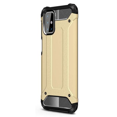 CaseUp Samsung Galaxy M31s Kılıf Tank Gold