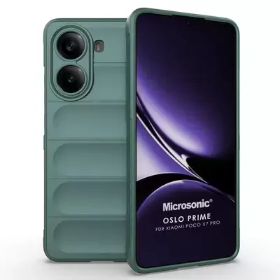 Microsonic Xiaomi Poco X7 Pro Kılıf Oslo Prime Yeşil