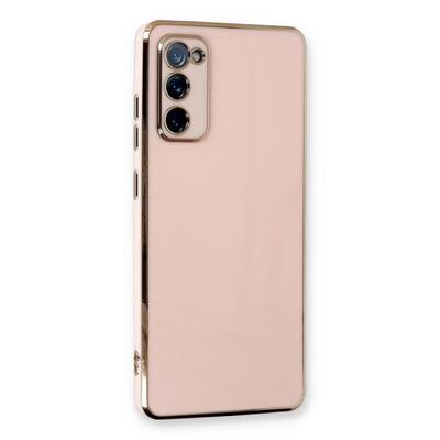 Microsonic Samsung Galaxy S20 FE Kılıf Olive Plated Pembe