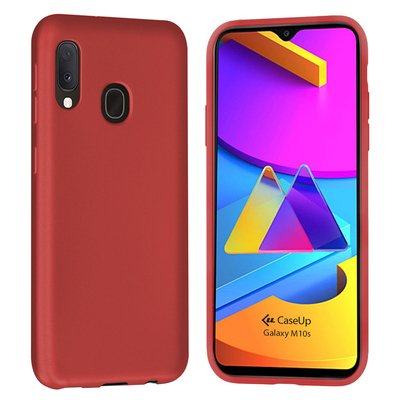 CaseUp Samsung Galaxy M10s Kılıf Matte Surface Kırmızı