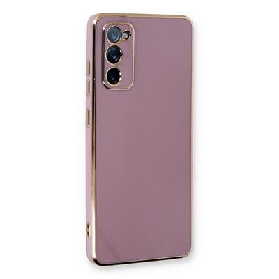 Microsonic Samsung Galaxy S20 FE Kılıf Olive Plated Lila