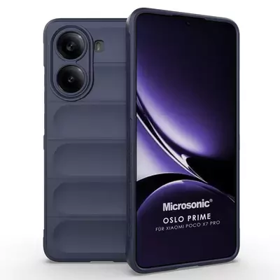 Microsonic Xiaomi Poco X7 Pro Kılıf Oslo Prime Lacivert