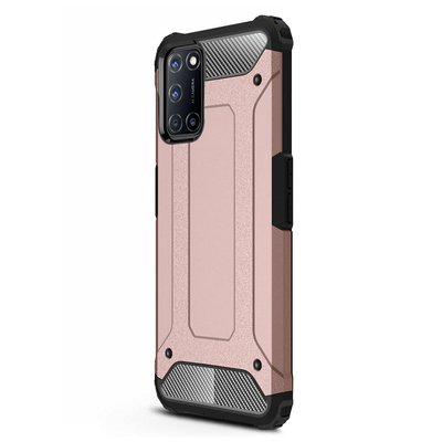 CaseUp Oppo A92 Kılıf Tank Rose Gold