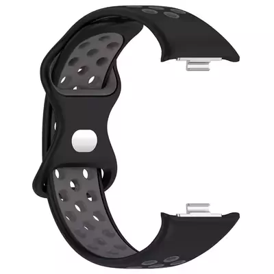 Microsonic Xiaomi Redmi Watch 5 Rainbow Gently Band Kordon Siyah Gri