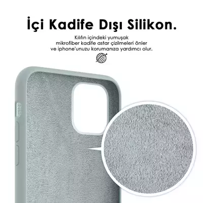 Microsonic Apple iPhone XS Max Kılıf Liquid Lansman Silikon Menekşe Moru