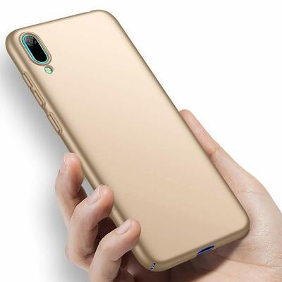 Microsonic Huawei Y6 2019 Kılıf Premium Slim Gold