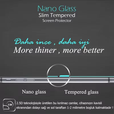 Microsonic OnePlus 7 Nano Glass Cam Ekran Koruyucu