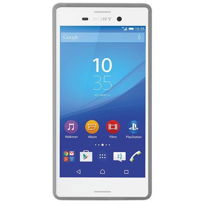 CaseUp Sony Xperia M4 Aqua Kılıf Transparent Soft Siyah