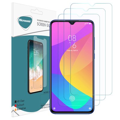 Microsonic Xiaomi Mi 9 Lite Nano Ekran Koruyucu (3'lü Paket)