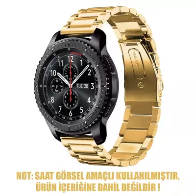 Microsonic Xiaomi Watch S3 Metal Stainless Steel Kordon Gold