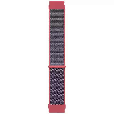 Microsonic Haylou RS4 Plus Hasırlı Kordon Woven Sport Loop Koyu Pembe