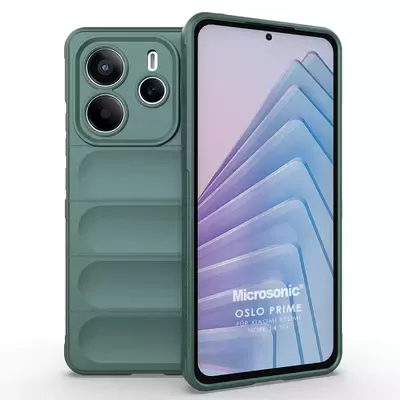 Microsonic Xiaomi Redmi Note 14 5G Kılıf Oslo Prime Yeşil