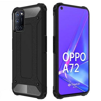 CaseUp Oppo A72 Kılıf Tank Siyah