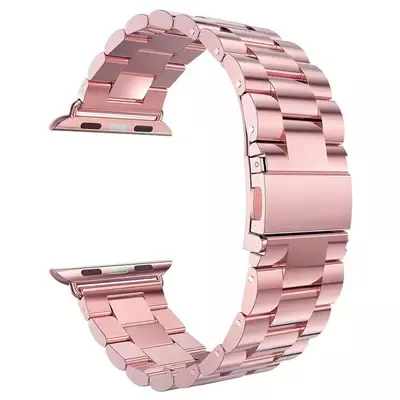 Microsonic Apple Watch Ultra Metal Stainless Steel Kordon Rose Gold