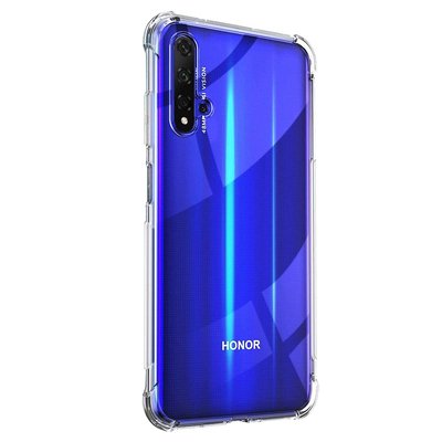 Microsonic Huawei Honor 20 Kılıf Anti Shock Silikon Şeffaf