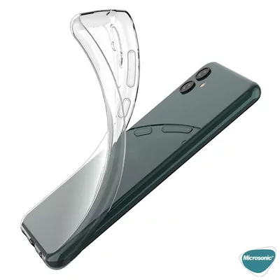 Microsonic Samsung Galaxy A06 Kılıf Transparent Soft Şeffaf