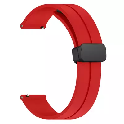 Microsonic Amazfit GTS 2 Mini Kordon Ribbon Line Kırmızı