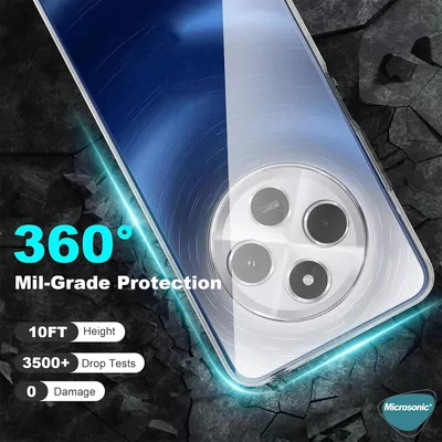 Microsonic Xiaomi Redmi 14C Kılıf Transparent Soft Şeffaf