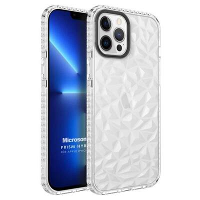 Microsonic Apple iPhone 13 Pro Kılıf Prism Hybrid Şeffaf