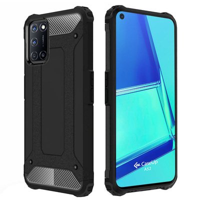 CaseUp Oppo A52 Kılıf Tank Siyah