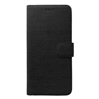 Microsonic Oppo Reno 5 Lite Kılıf Fabric Book Wallet Siyah