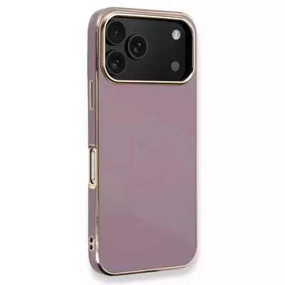 Microsonic Apple iPhone 17 Pro Max Kılıf Olive Plated Lila