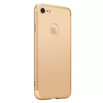 Microsonic Apple iPhone 6 Kılıf Double Dip 360 Protective Gold