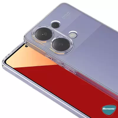 Microsonic Xiaomi Poco M6 Pro 4G Kılıf Transparent Soft Şeffaf