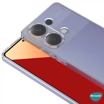 Microsonic Xiaomi Poco M6 Pro 4G Kılıf Transparent Soft Şeffaf