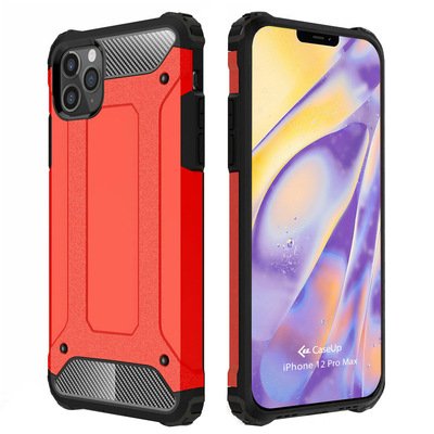 CaseUp Apple iPhone 12 Pro Max Kılıf Tank Kırmızı