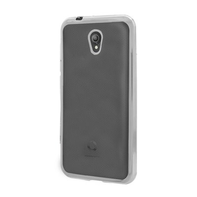 Microsonic Vodafone Smart Style 7 Kılıf Skyfall Transparent Clear Gümüş