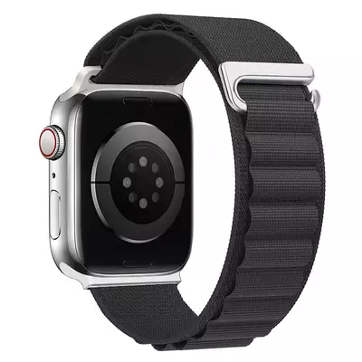 Microsonic Apple Watch Ultra 3 Kordon Alps Spin Siyah