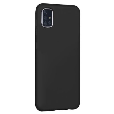 CaseUp Samsung Galaxy A71 Kılıf Matte Surface Siyah