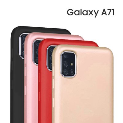 CaseUp Samsung Galaxy A71 Kılıf Matte Surface Siyah