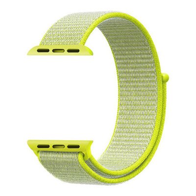 Microsonic Apple Watch Series 2 38mm Nylon Loop Kordon Flash Light