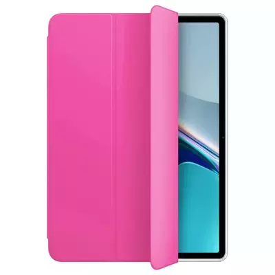 Microsonic Huawei MatePad Air Kılıf Slim Translucent Back Smart Cover Pembe