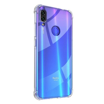 Microsonic Xiaomi Redmi Note 7 Pro Kılıf Anti Shock Silikon Şeffaf