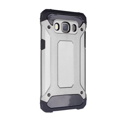 Caseup Samsung Galaxy J7 2016 Kılıf Tank Gümüş